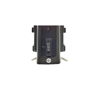 Rolux dubbele acculader rl-2ks voor v-mount accu - thumbnail