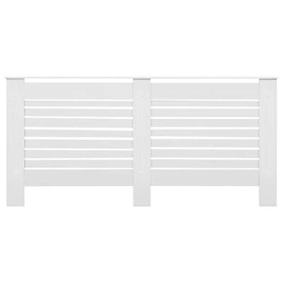 Radiatorombouw 172x19x81,5 cm MDF wit - thumbnail