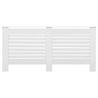 Radiatorombouw 172x19x81,5 cm MDF wit - thumbnail