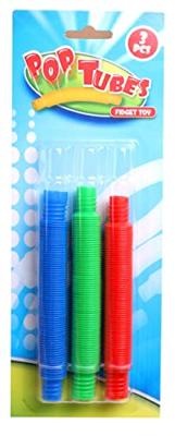 Fidget Pop Tubes, 3st.