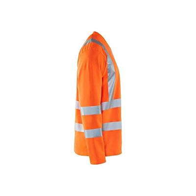 Blåkläder UV-T-Shirt High-Vis lange mouw UPF 40+ UV 33811070 | High-Vis Oranje | Maat 4XL - 7330509369173
