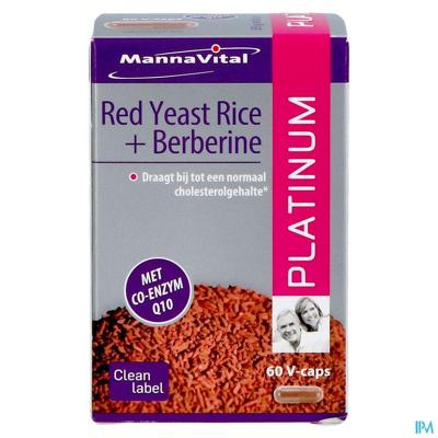 Mannavital Red Yeast Rice & Berberine Platinum Capsules