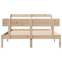 Bedframe zonder matras massief grenenhout 120x200 cm - thumbnail