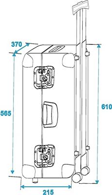 Roadinger Roadinger CD-Case CD-case (l x b x h) 230 x 650 x 420 mm - thumbnail