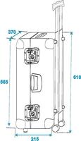 Roadinger Roadinger CD-Case 30122087 CD-case (l x b x h) 230 x 650 x 420 mm - thumbnail