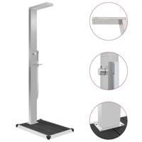 Buitendouche met bak HKC roestvrij staal - thumbnail