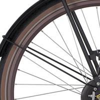 Cortina spatbordstang achter 28 u5 demitasse matt - thumbnail