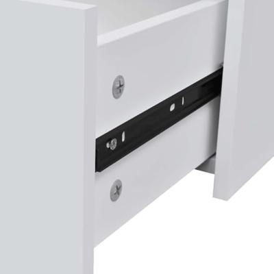 VidaXL Dressoir met 4 lades 60x30,5x71 cm wit VidaXL Dressoir met 4 lades 60x30,5x71 cm wit
