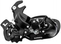 Shimano Tourney ty300 achterderailleur 6/7-speed met haak zwart - thumbnail