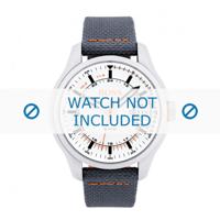 Horlogeband Hugo Boss HO1550015 / 659302780 Canvas Grijs 22mm - thumbnail