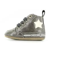Shoesme babyslofjes old silver-18 - thumbnail
