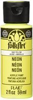 FolkArt • neon blacklight yellow - thumbnail