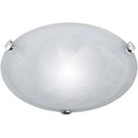 LED Plafondlamp Rond Mat Nikkel - E27 Fitting - Aluminium - thumbnail