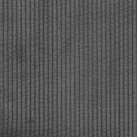 Loveseat bank 109 cm corduroy stof donkergrijs - thumbnail