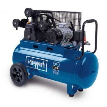Scheppach HC550TC Compressor | 100L | 400V | 10 Bar - 5906147902 Scheppach HC550TC Compressor | 100L | 400V | 10 Bar - 5906147902