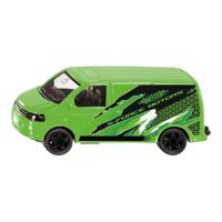 Siku 1585 VW Transporter Groen/Zwart - thumbnail