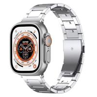 Titanium band - Zilver - Geschikt voor Apple watch 44mm / 45mm / 46mm / 49mm - thumbnail