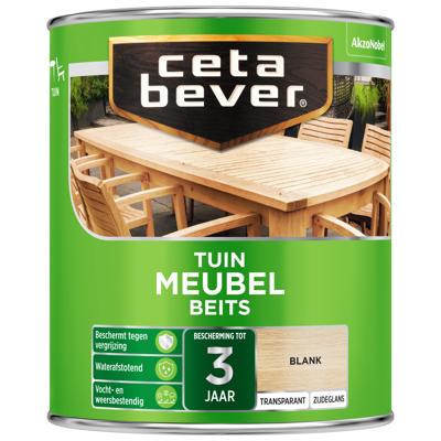 Cetabever Tuin Meubel Beits Transparant Zijdeglans - Blank - 0,75 liter