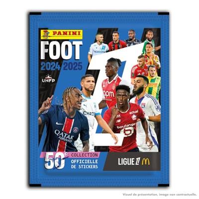 Blister - PANINI - Voetbal Ligue 1 2024-2025 - McDonald's - 12 zakjes - 2 gratis - 98 stickers