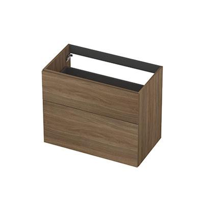 INK - Onderkast 2L A-sym Decor Tbv Grepen - 800x450x650 Mm - Zuiver Eiken