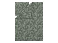 LIVARNO Satijnen dekbedovertrek 140 x 200 cm (Groen) - thumbnail