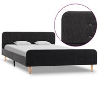 VidaXL Bedframe jute donkergrijs 120x200 cm - thumbnail