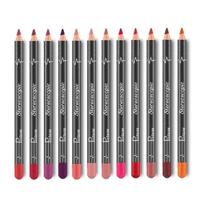 Sexy matte lip stick Lipliner lip liner potlood mat naakt Lipsliner pen set schoonheid make-up tool cosmetische (12-Color Box) - thumbnail