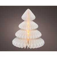 Verlichte decoratie Lumineo Wit Kerstboom Ø 42 x 48 cm - thumbnail