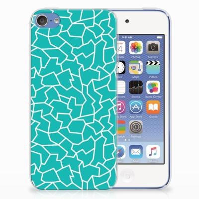 Apple iPod Touch 5 | 6 | Hoesje maken | Cracks Blue