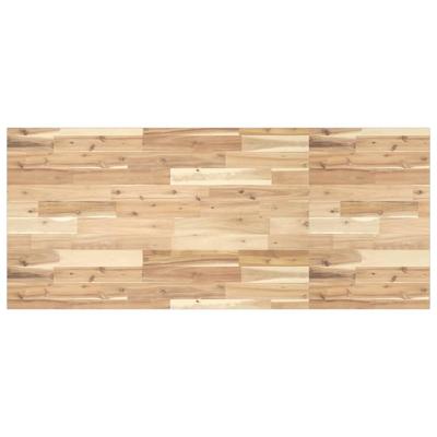 Wastafelblad 120x60x2 cm onbehandeld massief acaciahout