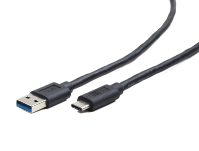 Gembird CCP-USB3-AMCM-6 1.8m USB C USB A Zwart USB-kabel