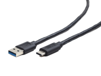 Gembird CCP-USB3-AMCM-6 1.8m USB C USB A Zwart USB-kabel - thumbnail