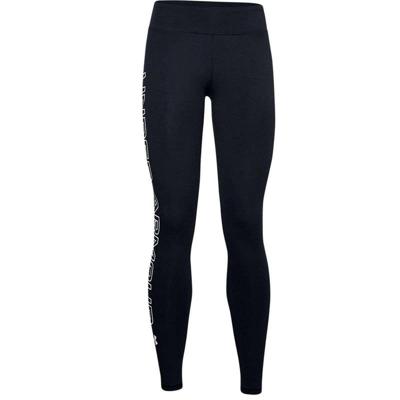 Sportleggings voor Dames Under Armour Favorite Wordmark Zwart Maat S