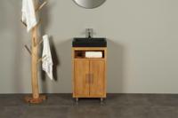 Raung Cabinet Terrazzo Waschbecken 50 cm mk - thumbnail