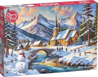 Winter Wonderland Puzzel 1000 Stukjes - thumbnail