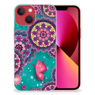 Apple iPhone 13 | Hoesje maken | Cirkels en Vlinders