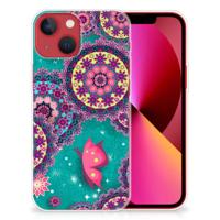 Apple iPhone 13 | Hoesje maken | Cirkels en Vlinders - thumbnail