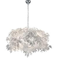 LED Hanglamp 4-lichts E14 - Rond Chroom Aluminium Design - thumbnail