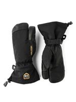 Hestra Army Leather Gore-Tex 3 Vinger Handschoen Black/Black 9 - thumbnail
