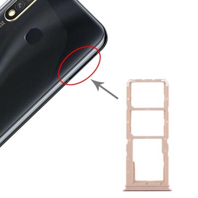 SIM-kaartlade + SIM-kaartlade + Micro SD-kaartlade voor vivo Y5s (Goud) SIM-kaartlade + SIM-kaartlade + Micro SD-kaartlade voor vivo Y5s (Goud)