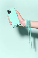 Laut Pastels case met koord iPhone 12 / iPhone 12 Pro candy - thumbnail