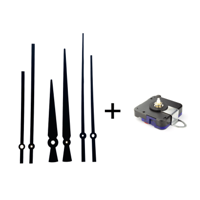 Set klokwijzers L + stil uurwerk - thumbnail