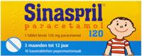 Sinaspril Paracetamol 120mg 10 Tabletten - thumbnail