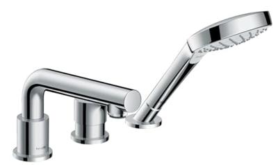 Hansgrohe Talis S driegats badrandmengkraan afbouwdeel voor inbouwdeel 13439180, chroom