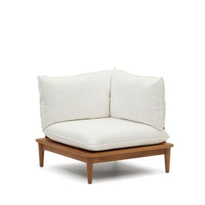 Kave Home Modulaire Hoekfauteuil 'Portitxol' Teakhout Kave Home Modulaire Hoekfauteuil 'Portitxol' Teakhout