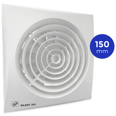 Badkamerventilator Soler & Palau Silent (300cz) - Ø 150mm - Standaard Badkamerventilator Soler & Palau Silent (300cz) - Ø 150mm - Standaard