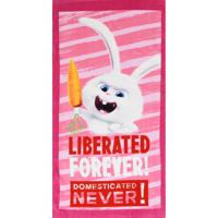 Universal strandlaken The Secret Life of Pets roze junior 70 x 140 cm - thumbnail