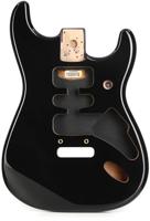 Fender Deluxe Series Stratocaster HSH Alder Body Black losse elzenhouten solid body voor elektrische gitaar - thumbnail