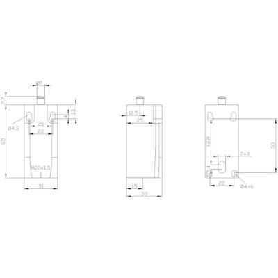 Siemens 3SE52320KC05 3SE5232-0KC05 Eindschakelaar 240 V/AC 1.5 A Plunjer Moment IP67 1 stuk(s) Siemens 3SE52320KC05 3SE5232-0KC05 Eindschakelaar 240 V/AC 1.5 A Plunjer Moment IP67 1 stuk(s)