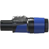 Neutrik Afsluitbare kabelconnector, power-in, schroefklemmen, blauw - NTR-NAC3FXXAWS - thumbnail